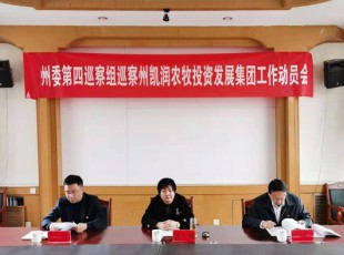 州委第四巡察组巡察NG官网公司巡察工作带头会召开